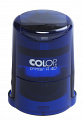 Оснастка для круглой печати диаметр 40мм корпус пластиковый синий с защитной крышкой COLOP R40/ 104157 (163192)